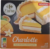 Charlotte aux fruits exotiques