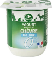 Yaourt au lait de chèvre nature
