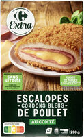 Escalope cordon bleu de Poulet au Comté