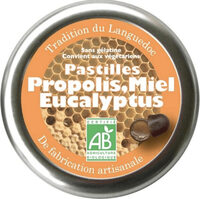 Pastilles Propolis, Miel, Eucalyptus