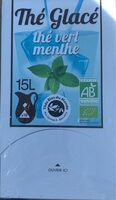 Thé Glacé Bio - Thé Vert à La Menthe 10 Sachets