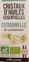 Cristaux d huiles essentielles citronelle
