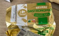 Beurre gastronomique demi-sel