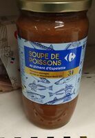Soupe de poisson au piment d'Espelette