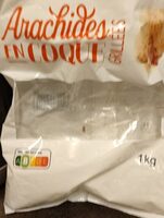 Arachides en coques grillées