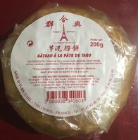 Gâteau à la pate de Taro