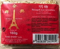 Nougat aux sésames