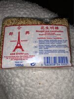 Nougat aux cacahuètes