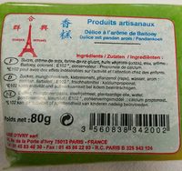 Gâteau Riz Gluant Délice Bai Toey