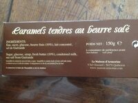 Caramels tendres au beurre salé