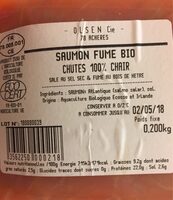 Saumon fumé Bio