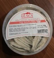 Anchois marines à l huile bio