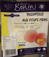 Tagliatelle aux œufs frais