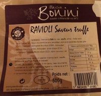 Ravioli saveur truffe