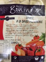 Raviolis à la daube provençale