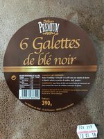 6 galettes de blé noir