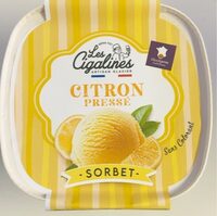 Citron pressé sorbet