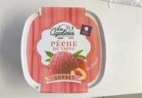 Sorbet pêche de vigne
