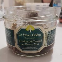 Terrine de canard au poivre vert