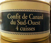 Confit de canard du Sud-ouest
