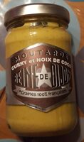 Moutarde curry et noix de coco