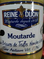 Moutarde aux brisures de truffes blanches d'été