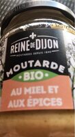 Moutarde Bio au miel et épices