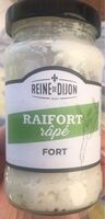Raifort râpé fort