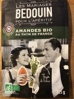 Amandes bio au thym de France