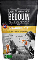 Amandes bio grillées au citron et poivre