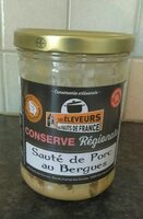 Sauté de porc au Bergues