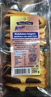 Madeleines longues marbrees