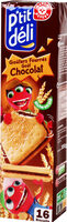 Goûters fourrés carrés chocolat x 16