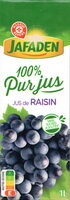 100% pur jus de raisin