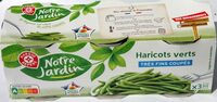 Haricots verts coupés