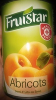 Abricots demi-fruits au sirop boîte 1/2