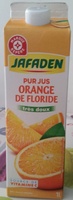 Pur jus d'orange de Floride
