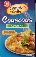 Couscous grain fin