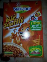 Blé soufflé au caramel