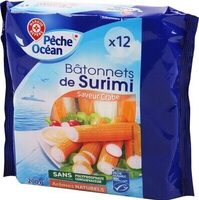 Bâtonnets de surimi
