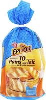 10 Pains au lait au levain