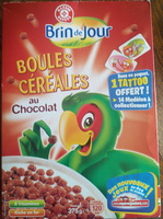 Boules céréales au chocolat