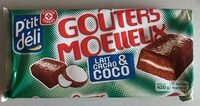 Goûter Moelleux P'tit Déli Coco, x10