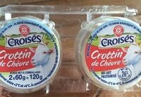 Crottin de chevre Les Croises au lait pasteurisé