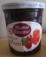 Confiture 4 fruits rouges