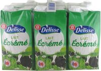 Lait écrémé brique