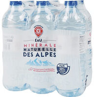 Eau minérale naturelle des alpes