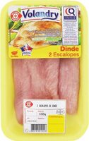 Escalopes de dinde certifiée x2