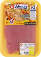 Escalopes ef de dinde cert x2