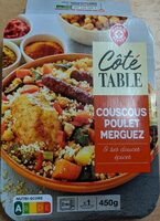 Couscous poulet merguez